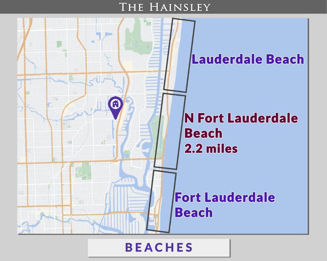Hainsley Apartments At 1645 Fort Lauderdale Exterior foto